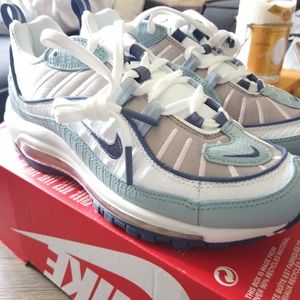 Wmns Air Max 98 'Ocean Blue' Size 7.5 CK0832 500